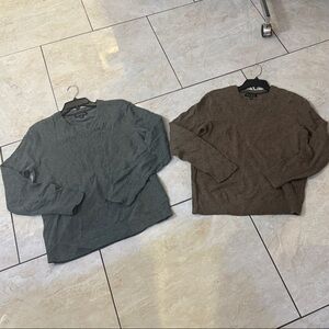 Banana Republic bundle Green and Brown Sweater Old money style